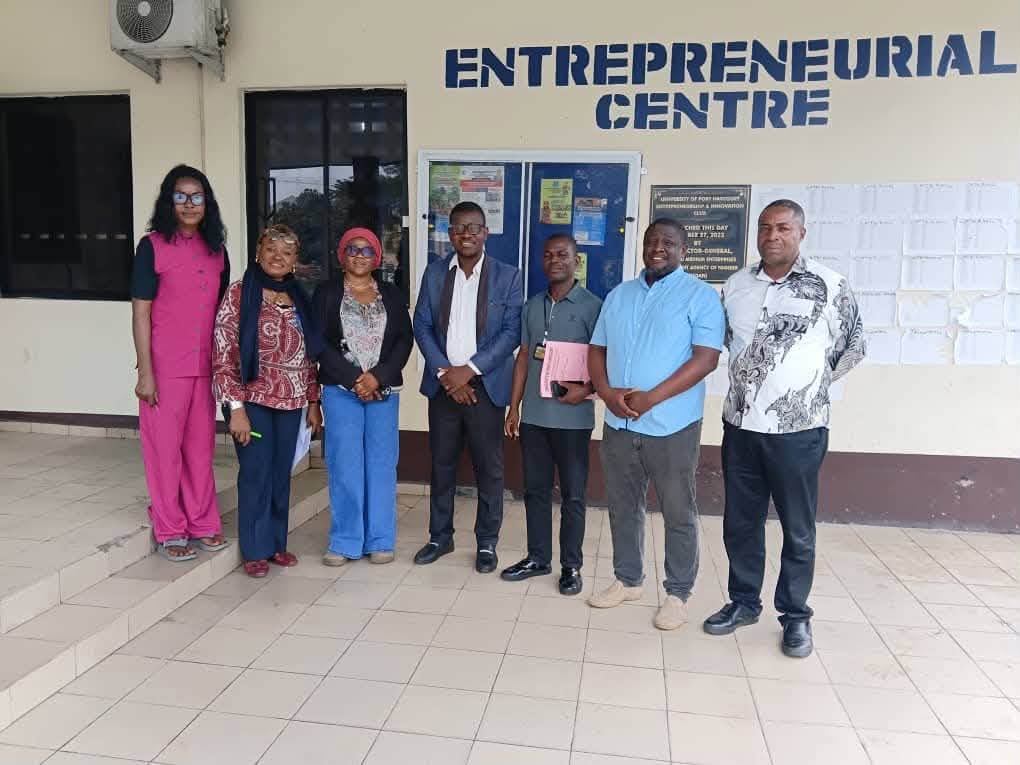TETFUND VISITS ENTREPRENEURIAL CENTER, UNIVERSITY OF PORT-HARCOURT